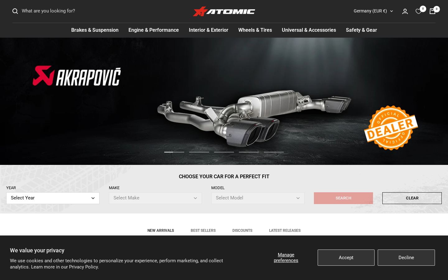 ATOMIC-SHOP screenshot