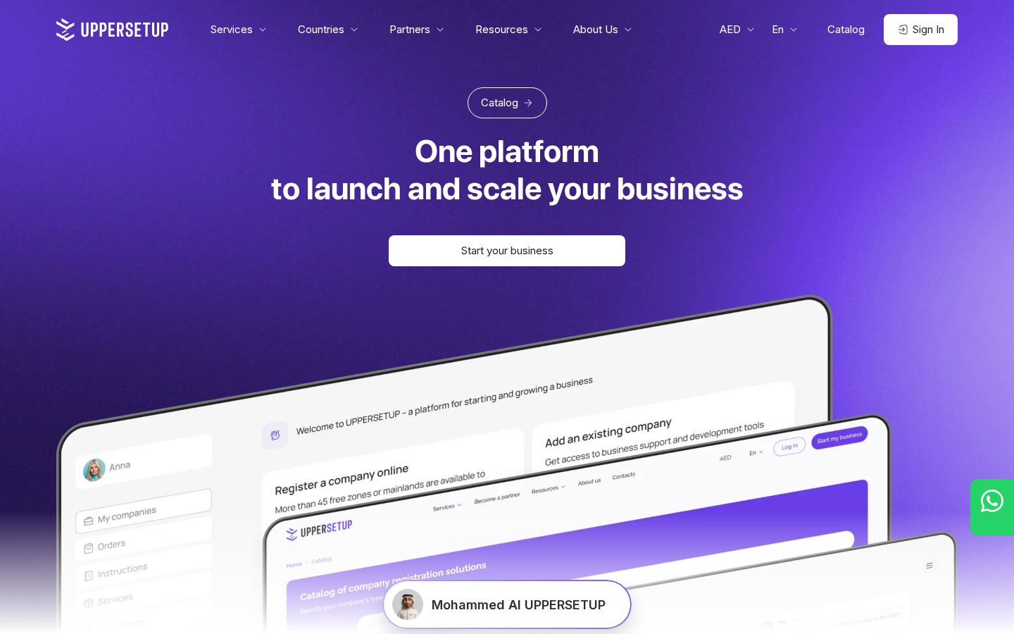 Uppersetup screenshot