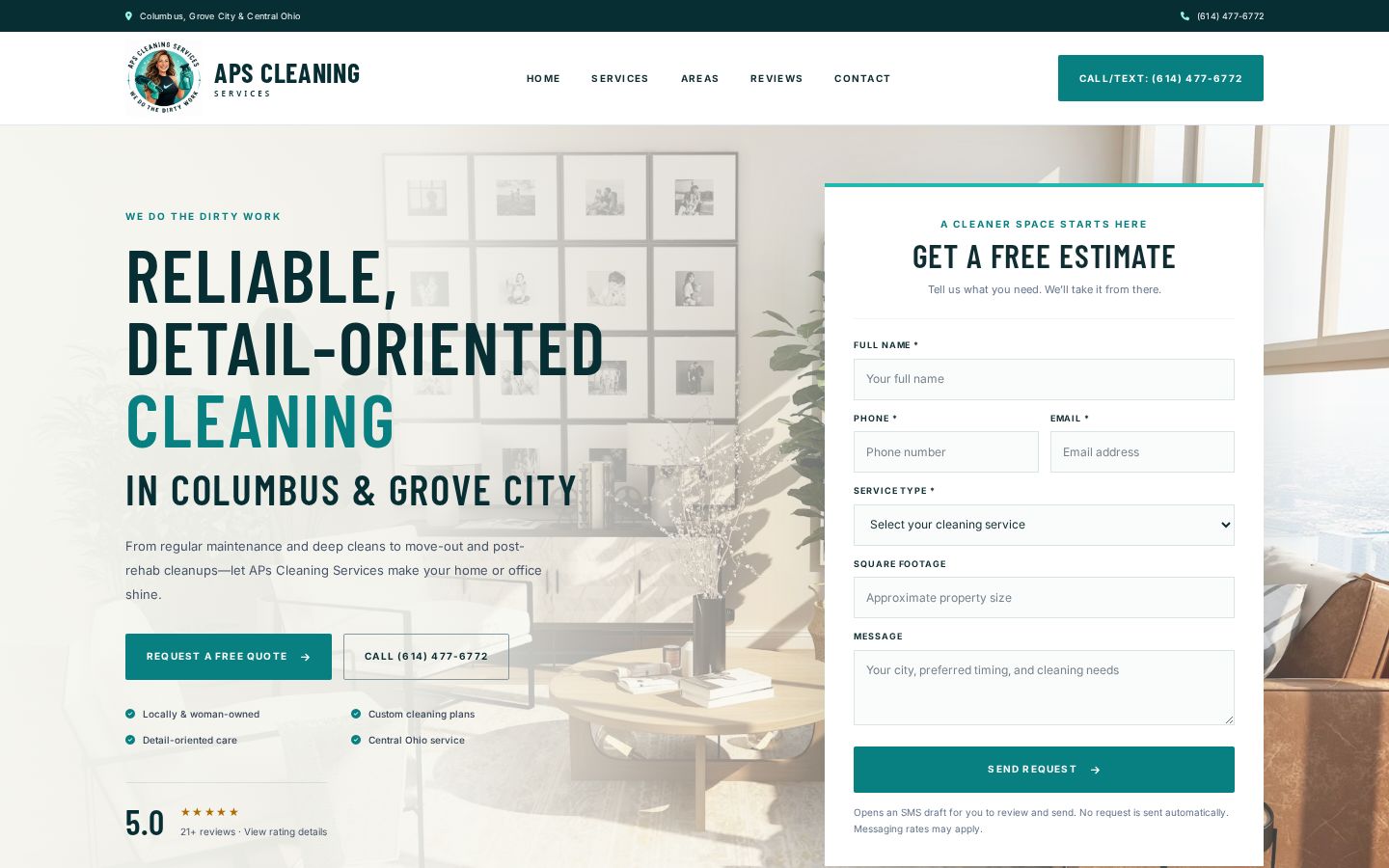 APs Cleaning Services screenshot