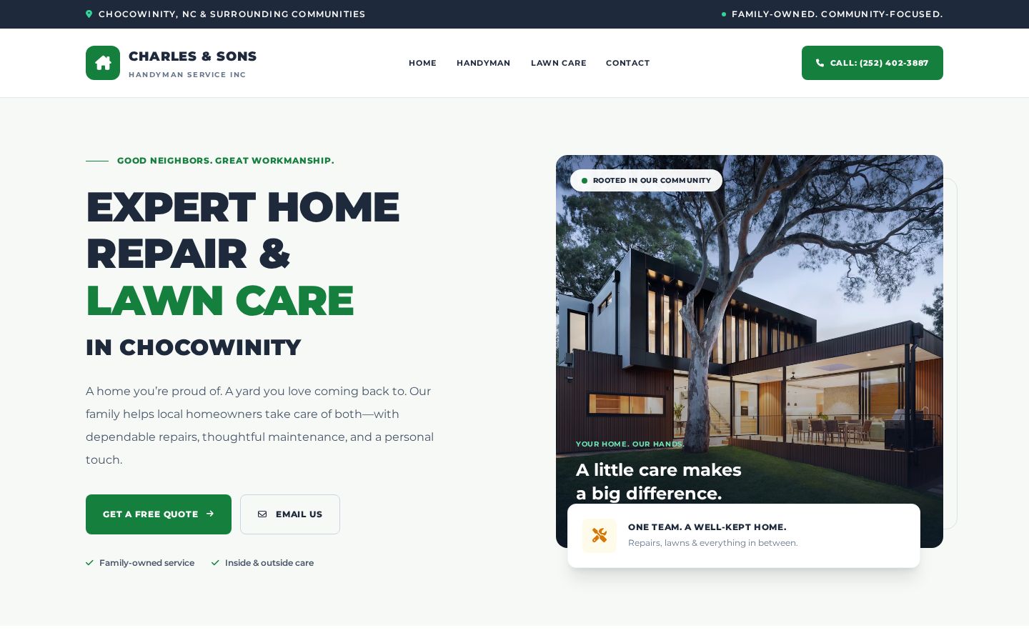 Charles & Sons screenshot