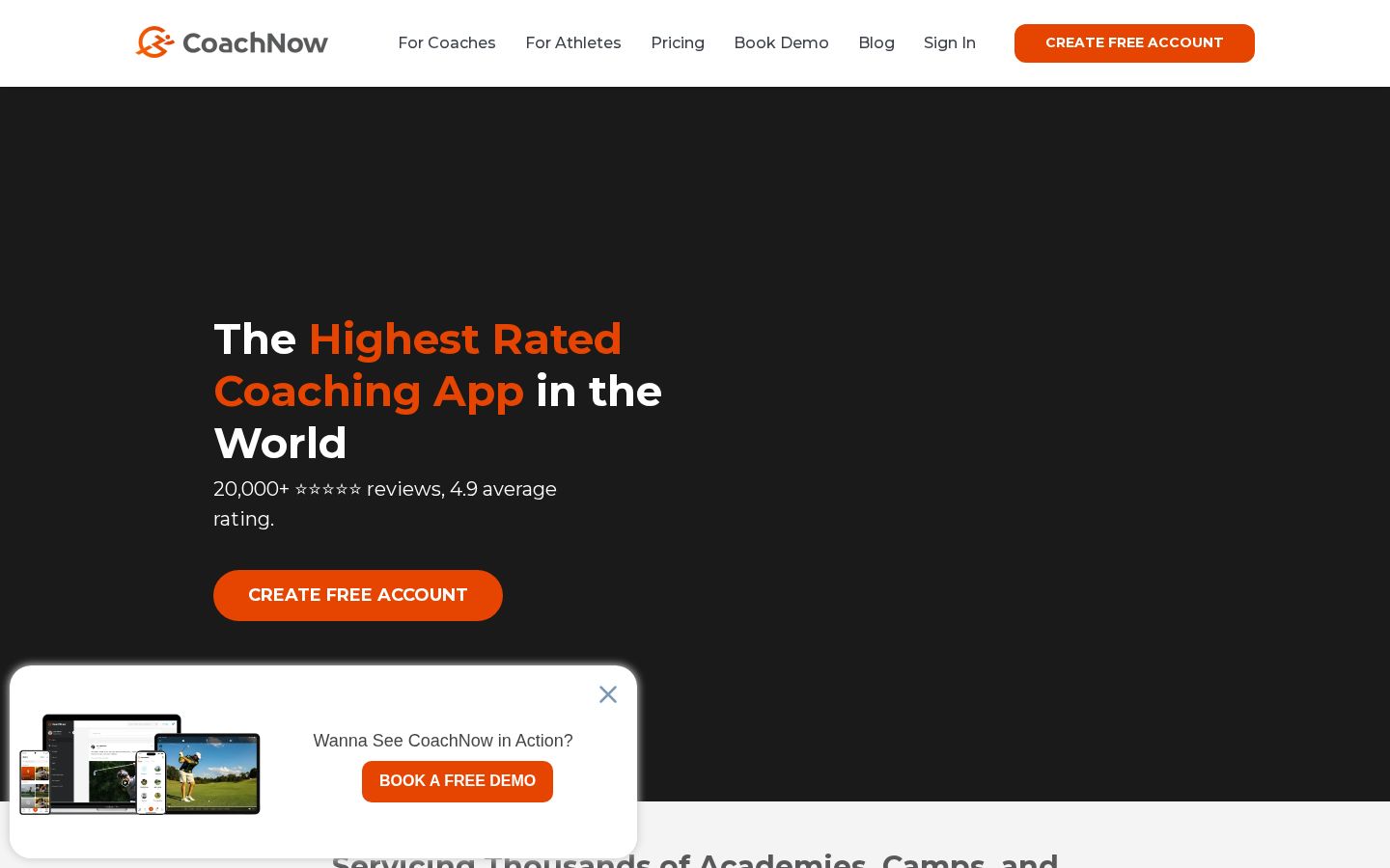 CoachNow screenshot