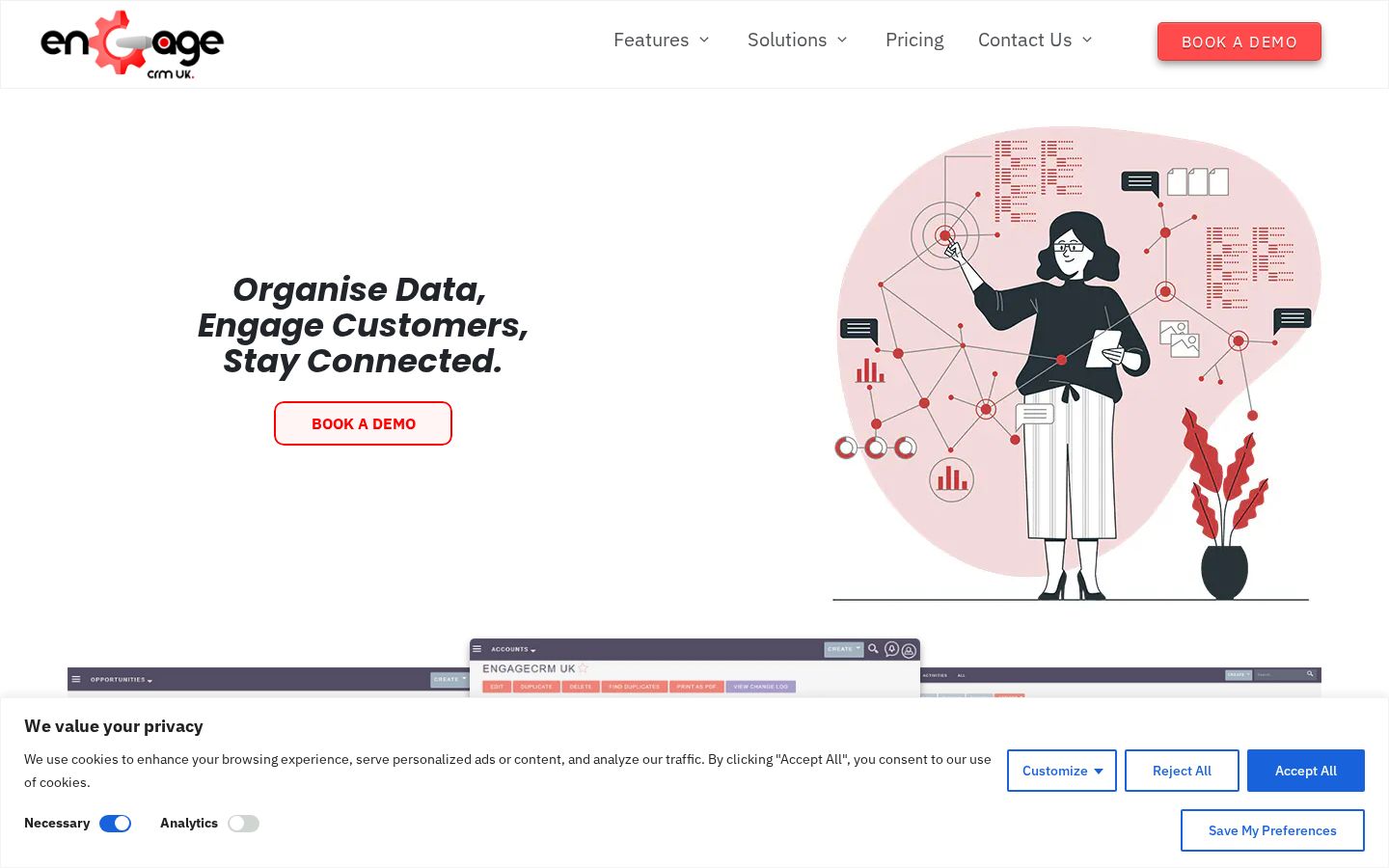 Engage CRM screenshot