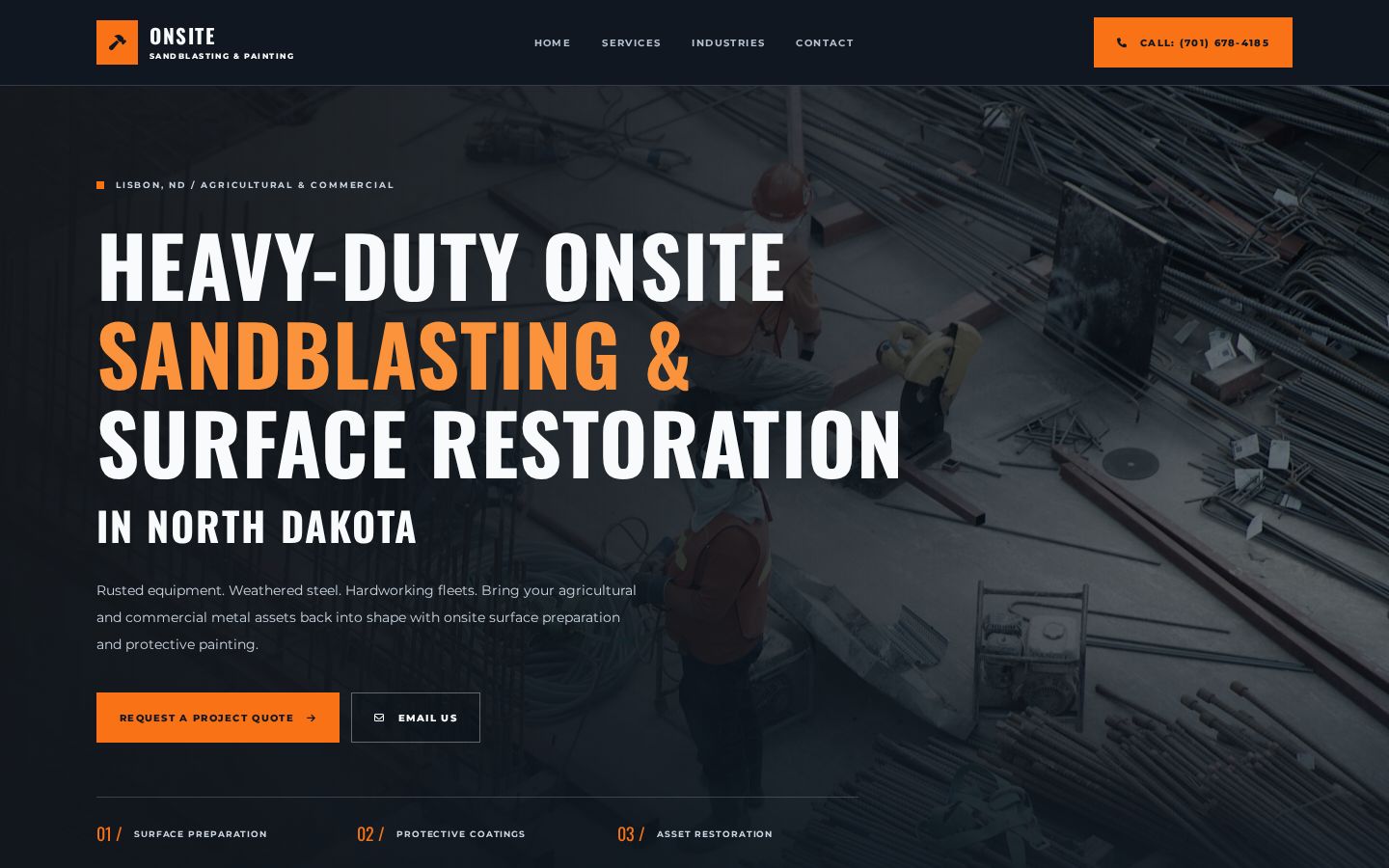 Onsite Sandblasting & Painting screenshot